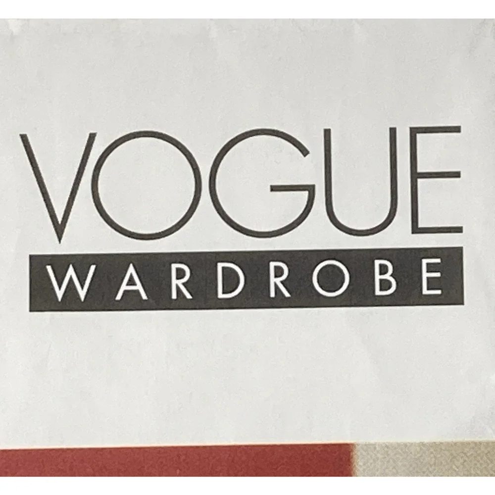 Vogue Wardrobe Pattern 2284 Misses Career Work Separates 5 pc Sz 6-10 Uncut '99